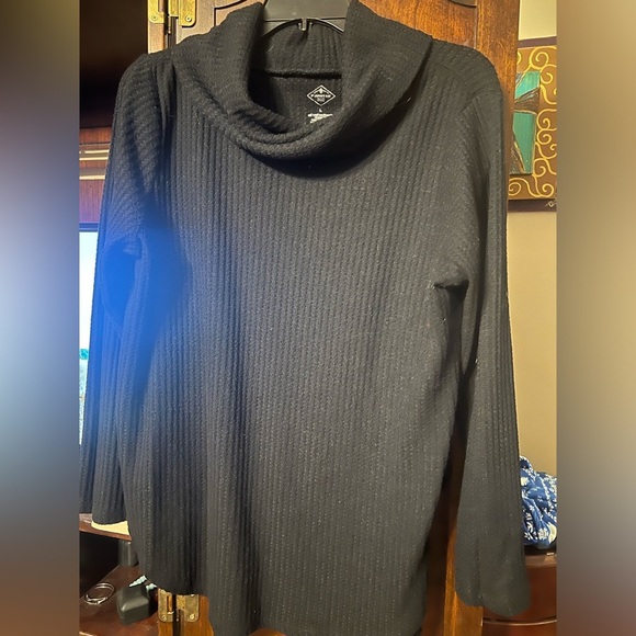 St. John's Bay Tops - St. john’s Bay wide neck turtle neck
